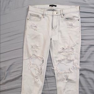Pacsun Boyfriend Destroyed Jeans